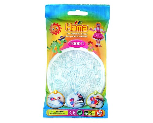 Набір для творчості Hama прозорих намистин 1000 шт термомозаіка (207-19)