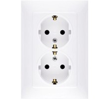 Розетка Simon SCHUKO, біла (CGSZ2/11)