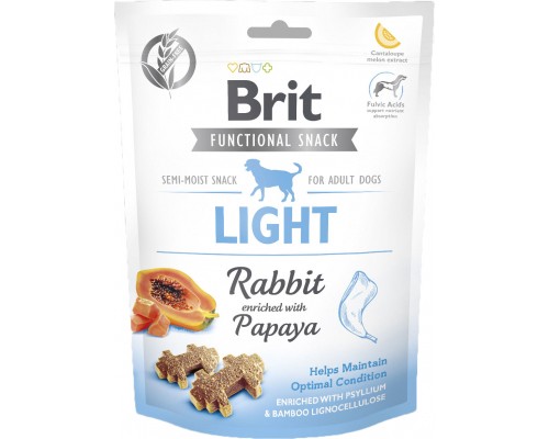 Ласощі для собак Brit Care Light кролик з папаєю 150 г (8595602539956)