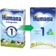 Дитяча суміш Humana 1 LC PUFA з пребіотиками і нуклеотидами, 300 г (4031244720269)