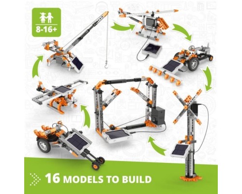 Конструктор Engino Stem Перетворення сонячного світла на електрику (STEM30)