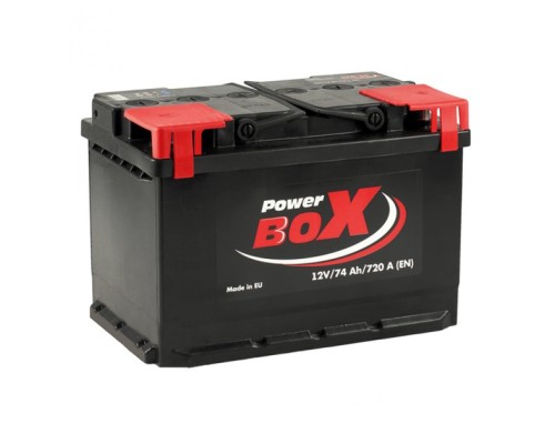 Акумулятор автомобільний PowerBox 74 Аh/12V А1 Euro (SLF074-00)