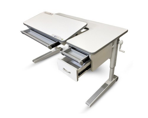 Парта Mealux Sherwood XL с ящиком (BD-860 W з ящиком)