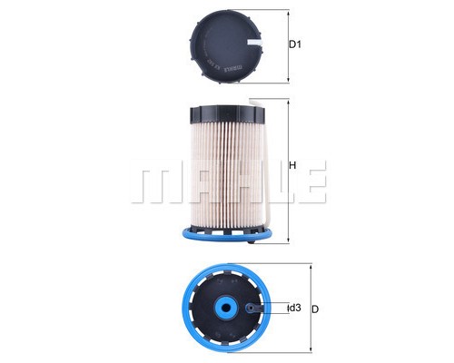 Фільтр паливний Mahle KX592