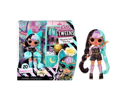 Лялька L.O.L. Surprise! Tweens Masquerade Party Кет Місчіф з аксесуарами (584117)
