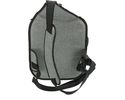 Переноска для тварин Trixie Savina 30х33x26 см до 10 кг (чорний з сірим) (4047974289419)