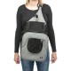 Переноска для тварин Trixie Savina 30х33x26 см до 10 кг (чорний з сірим) (4047974289419)