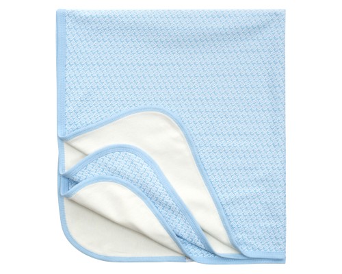 Ковдра дитяча Breeze трикотажна (BTS-475-blue)