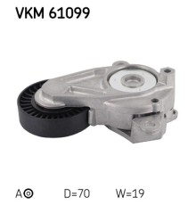 Ролик натягувача ременя SKF VKM 61099