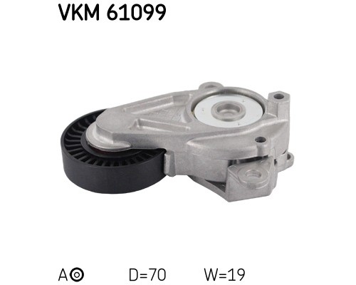 Ролик натягувача ременя SKF VKM 61099