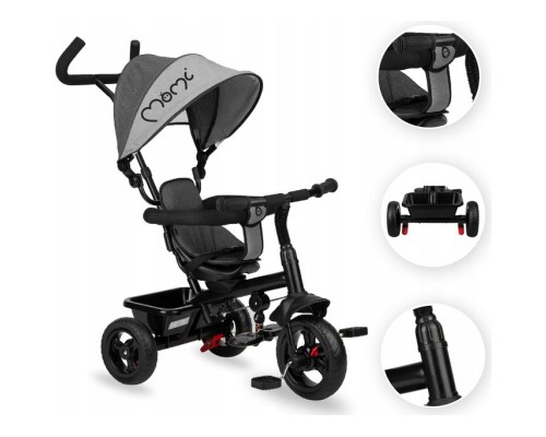 Дитячий велосипед MoMi Iris 5 в 1 Gray (ROTR00010)