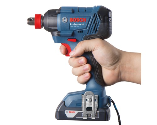 Гайковерт Bosch GDX 180-Li, 2х18 В, M6-M14, кейс (0.601.9G5.223)