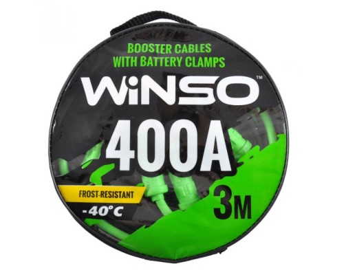 Дроти для запуску для автомобіля WINSO 400А, 3м (138430)