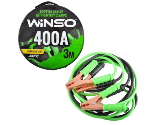 Дроти для запуску для автомобіля WINSO 400А, 3м (138430)