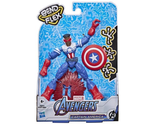 Фігурка Hasbro Avengers Месники Бенді Капітан Америка (E7377_F0971)