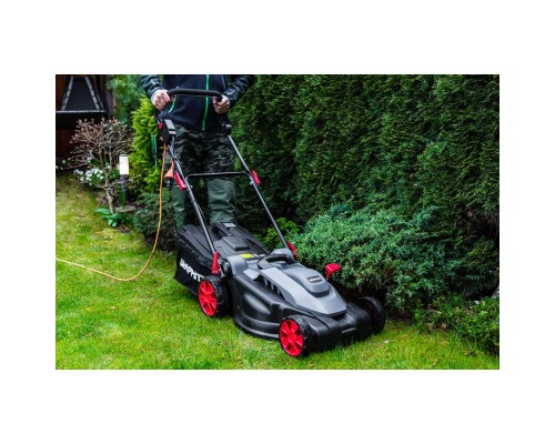 Газонокосарка Graphite 1500Вт, 36см, 35л, 20-50мм, 10.1кг (59G474)