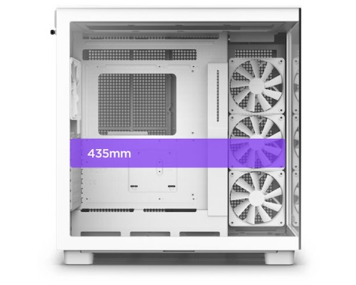 Корпус NZXT H9 Flow Edition White (CM-H91FW-01)