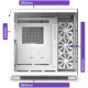 Корпус NZXT H9 Flow Edition White (CM-H91FW-01)