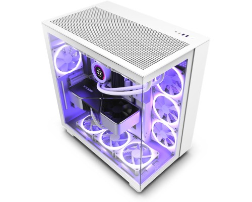 Корпус NZXT H9 Flow Edition White (CM-H91FW-01)