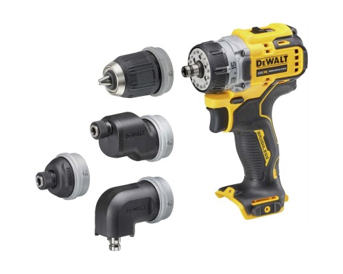 Шуруповерт DeWALT XR Li-Ion 12 В зі змінними насадками, 57.5 Нм, TSTAK (без АКБ та ЗП) (DCD703NT)