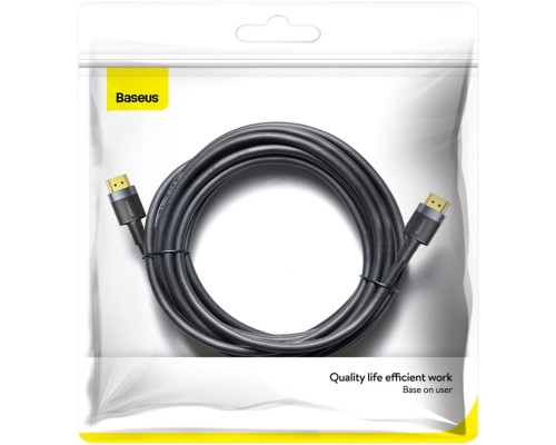 Кабель мультимедійний HDMI to HDMI 1.0m V2.0 Baseus (CADKLF-E01)