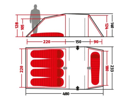Намет Wechsel Intrepid 5 TL Laurel Oak (231081)