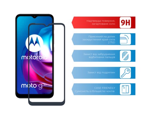 Скло захисне ACCLAB Full Glue MOTO G10/G30 (1283126514371)