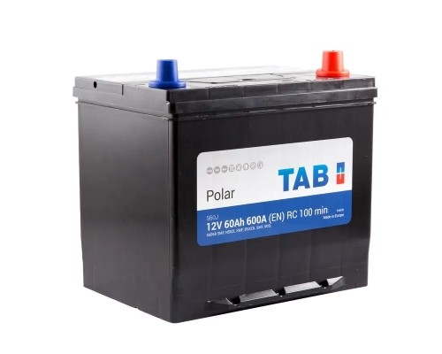 Акумулятор автомобільний TAB 60 Ah/12V Polar Euro (246 062)