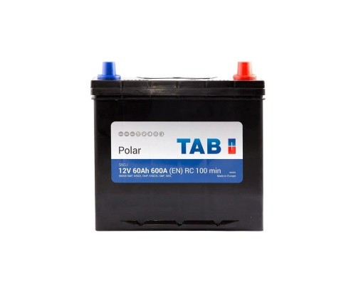 Акумулятор автомобільний TAB 60 Ah/12V Polar Euro (246 062)