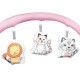 Дитячий манеж Lionelo Flower Flamingo (LO-FLOWER FLAMINGO)