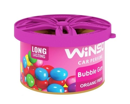 Ароматизатор для автомобіля WINSO Organic Fresh Bubble Gum (533240) 