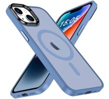 Чохол до мобільного телефона 2E Basic Apple iPhone 15 Soft Touch MagSafe Cover Light Blue (2E-IPH-15-OCLS-LB)