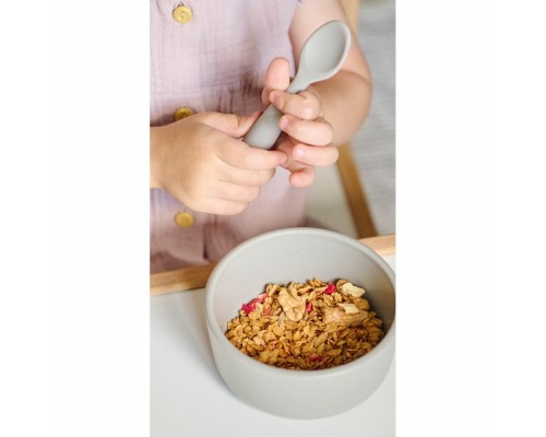 Тарілка дитяча MinikOiOi Bowl глибока тарілка силіконова Mellow Yellow (101080106)