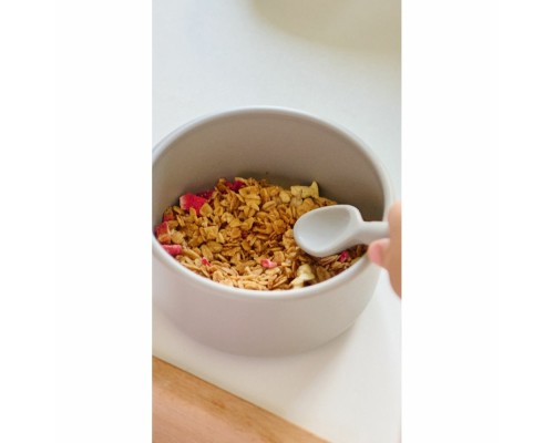 Тарілка дитяча MinikOiOi Bowl глибока тарілка силіконова Mellow Yellow (101080106)