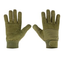 Захисні рукавиці Neo Tools тактичні 100% поліестер та синтетична шкіра, р.10, оливковий (97-608-10)