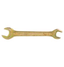 Ключ Sigma ріжковий 10x12мм жовтий цинк (6025121)