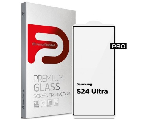 Скло захисне Armorstandart Pro Samsung S24 Ultra Black (ARM72438)