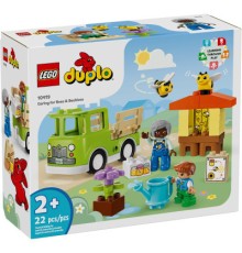 Конструктор LEGO DUPLO Town Догляд за бджолами й вуликами 22 деталей (10419)
