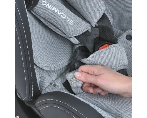 Автокрісло El Camino EVOLUTION 2 360 ISOFIX (0-36кг) (ME 1045-1 royal gray)