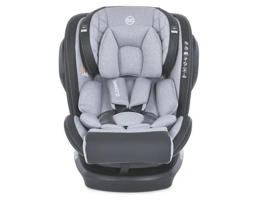 Автокрісло El Camino EVOLUTION 2 360 ISOFIX (0-36кг) (ME 1045-1 royal gray)