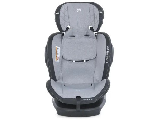 Автокрісло El Camino EVOLUTION 2 360 ISOFIX (0-36кг) (ME 1045-1 royal gray)