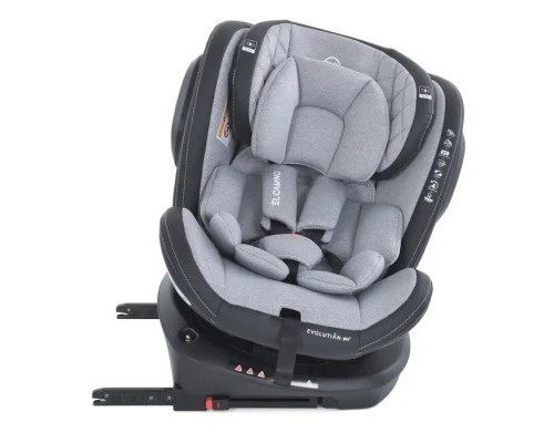 Автокрісло El Camino EVOLUTION 2 360 ISOFIX (0-36кг) (ME 1045-1 royal gray)