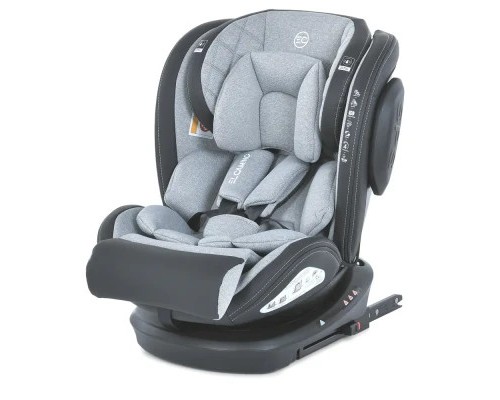 Автокрісло El Camino EVOLUTION 2 360 ISOFIX (0-36кг) (ME 1045-1 royal gray)