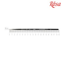 Пензлик для малювання Rosa Мікс білка/соболь круглий, лайнер, WAVE 148, № 0 (4823098516859)
