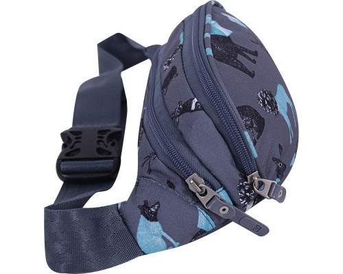 Сумка-бананка Bagland Bella 2 л. сублімація 740 (00202664) (662211596)