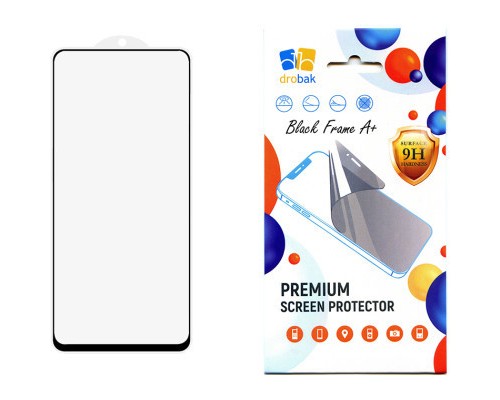 Скло захисне Drobak Xiaomi Redmi Note 13 Pro Black Frame A+ (171701)