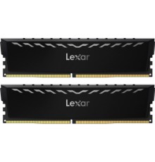 Модуль пам'яті для комп'ютера DDR4 16GB (2x8GB) 3600 MHz THOR Black Lexar (LD4U08G36C18LG-RGD)