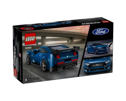 Конструктор LEGO Speed Champions Спортивний автомобіль Ford Mustang Dark Horse 344 деталі (76920)
