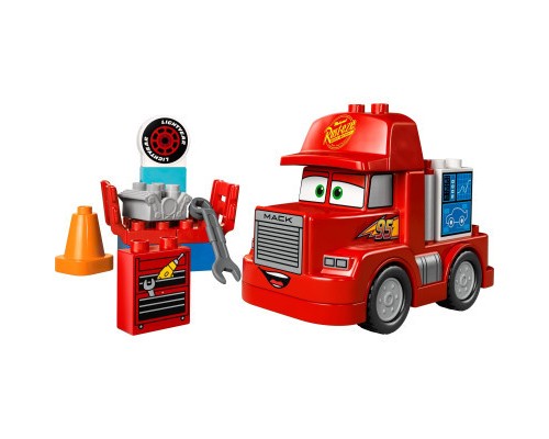 Конструктор LEGO DUPLO Disney Мак на перегонах 14 деталей (10417)