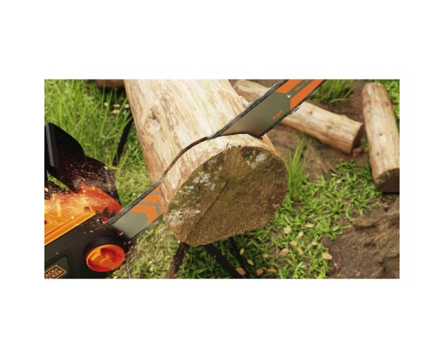 Ланцюгова пила Black&Decker 2.0 кВт, шина 45 см, швидкість 14,50 м/с, ланцюг 3/8' (BECS2245)